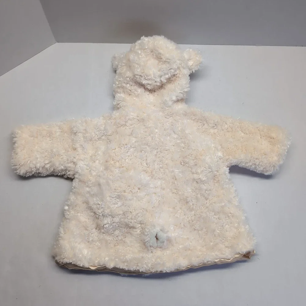 Gund‎ Baby Lamb Costume Sweater Satin Lined Rattle Pocket